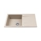 Sink Lefkada sand beige 76x44 1B 1D