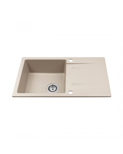 Sink Lefkada sand beige 76x44 1B 1D