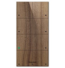 Grenton touch panel / 8 touch zones / TF-Bus / dark wooden front
