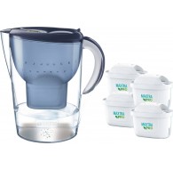 Brita Marella XL jug + 4 Maxtra cartridges blue