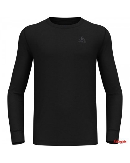 Odlo BL TOP crew neck l/s MERINO 200 men's T-shirt, size L, black