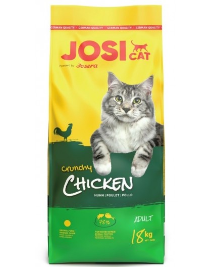 JOSERA JosiCat Crunchy Chicken - dry cat food - 18 kg