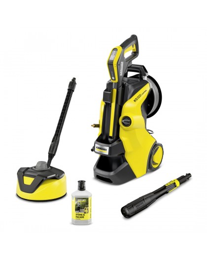 Kärcher K 5 Premium Smart Control Flex Home pressure washer Upright Electric 500 l/h Black, Yellow