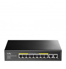 Cudy GS1010PE network switch Gigabit Ethernet (10/100/1000) Power over Ethernet (PoE) Black
