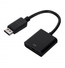 Gembird A-DPM-HDMIF-002 video cable adapter 0.1 m DisplayPort HDMI Type A (Standard) Black