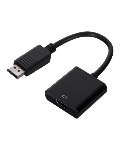 Gembird A-DPM-HDMIF-002 video cable adapter 0.1 m DisplayPort HDMI Type A (Standard) Black