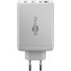 Goobay 65556 mobile device charger Laptop, Smartphone White AC Fast charging Indoor
