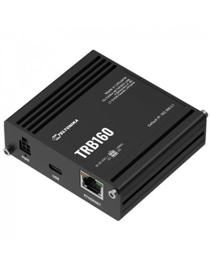 Teltonika TRB160 | LTE IoT Gateway | Cat 6, 1x RJ45 1000Mbps, IP30