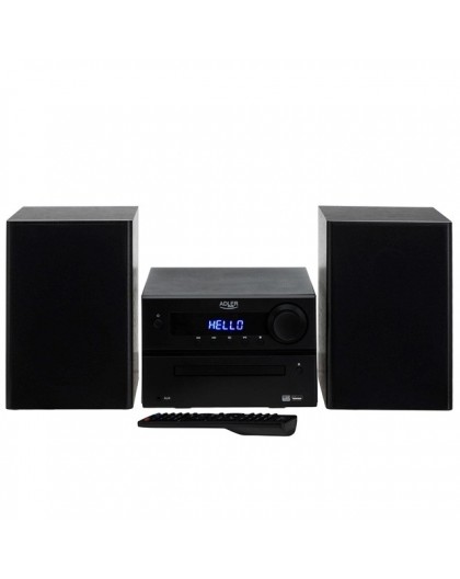 Adler AD 1917 HI-FI Tower Bluetooth/ CD/ USB/ FM Radio Black