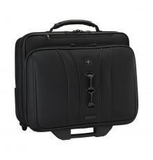 Laptop case on wheels, 15.6-inch tablet pocket