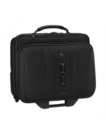 Laptop case on wheels, 15.6-inch tablet pocket