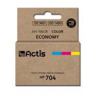 Actis KH-704CR ink (replacement for HP 704 CN693AE Standard 9 ml color)