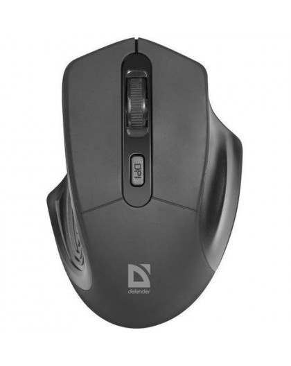 OPTICAL MOUSE DEFENDER DATUM MB-345 RF BLACK 1600DPI 4P