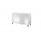 Cama sideboard 2D REJA white gloss/white gloss
