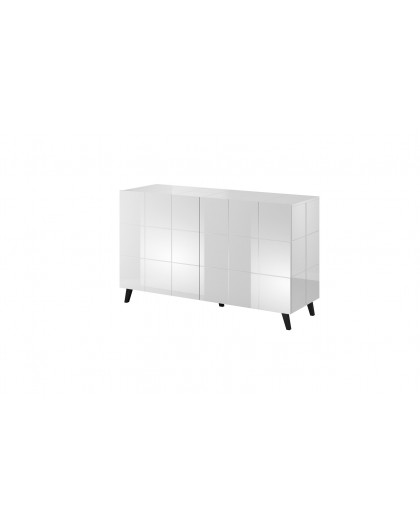 Cama sideboard 2D REJA white gloss/white gloss