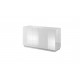 Cama sideboard 2D REJA white gloss/white gloss