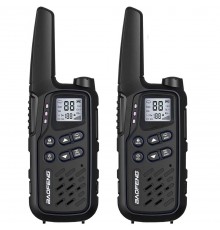 Walkie-Talkie Baofeng BF-T25E Black, 2 pieces