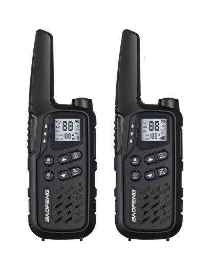 Walkie-Talkie Baofeng BF-T25E Black, 2 pieces