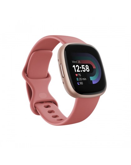 Fitbit Versa 4 Digital Touchscreen Rose GPS (satellite)