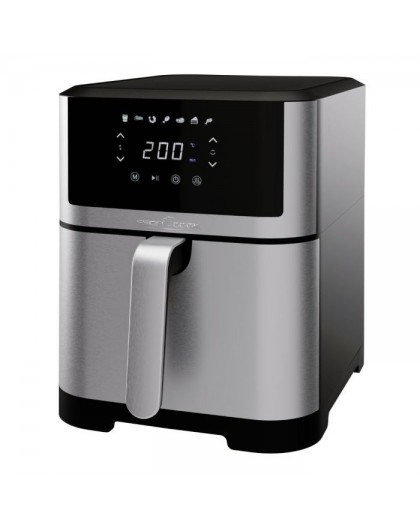 ProfiCook PC-FR 1269 H fryer Single 8 L Stand-alone 1800 W Hot air fryer Black, Stainless steel