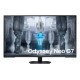 Samsung Odyssey Neo G7 G70NC LS43CG700NUXEN 43 " VA UHD 16:9 1 ms 400 cd/m2 Black/White HDMI ports quantity 2 144 Hz