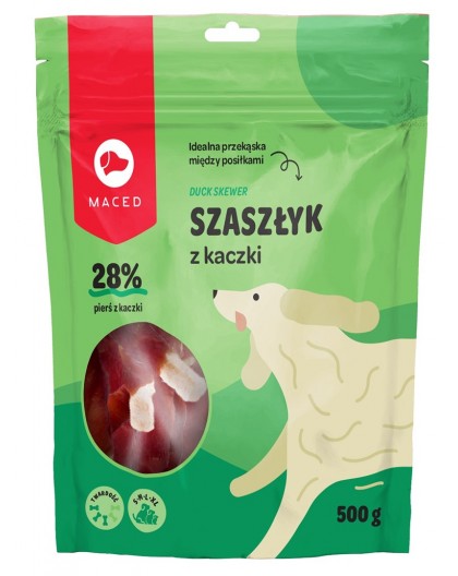 MACED Duck skewer - Dog treat - 500g