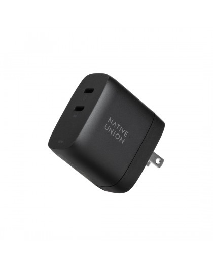 Зарядное устройство Native Union FAST-PD67-BLK-INT для мобильных устройств Ноутбук, Смартфон, Планшет Черное AC Быстрая зарядка 