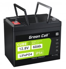 Green Cell LFPGC12V60AH UPS battery Lithium Iron Phosphate (LiFePO4) 12.8 V 60 Ah