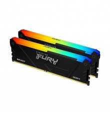 Kingston Technology FURY Beast 16GB 3600MT/s DDR4 CL17 DIMM (Kit of 2) RGB