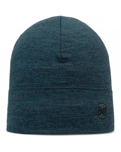 Buff Midweight Merino Wool Hat Hat Blue