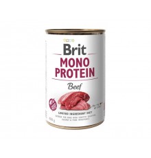 BRIT Mono Protein Beef - wet dog food - 400 g