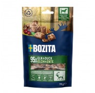 BOZITA Meaty bites Elk and duck - dog treat - 70g