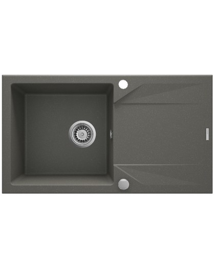 1-bowl granite sink with drainer