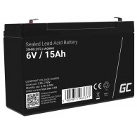 Green Cell AGM40 UPS battery Sealed Lead Acid (VRLA) 6 V 15 Ah