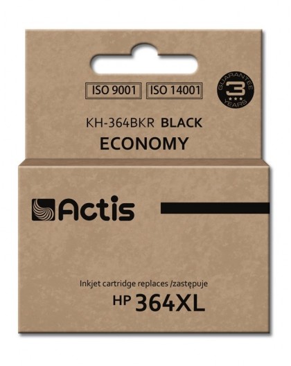 Actis KH-364BKR Ink (replacement for HP 364XL CN684EE Standard 20 ml black)