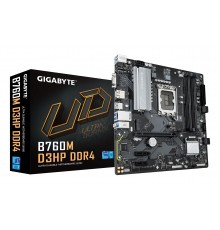 GIGABYTE B760M D3HP DDR4 Motherboard - Supports Intel Core 14th Gen CPUs, 4+1+1 Phases Digital VRM, up to 5333MHz DDR4 (OC), 2xP