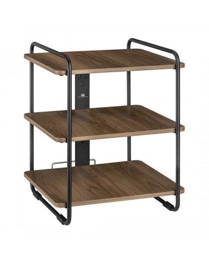Stylish 3-shelf cabinet Maclean, 90kg max, 454x400x496mm, MC-978