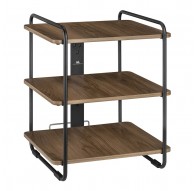 Stylish 3-shelf cabinet Maclean, 90kg max, 454x400x496mm, MC-978