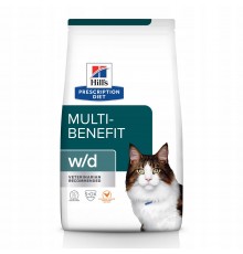 HILL'S PRESCRIPTION DIET Multi-Benefit Feline w/d Dry cat food Chicken 3 kg