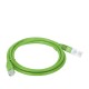 Alantec KKU5ZIE0.5 networking cable Green 0.5 m Cat5e U/UTP (UTP)