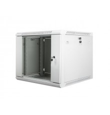 Lanberg WF01-6609-10S rack cabinet 9U Wall mounted rack Grey