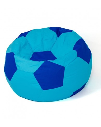 Sako bag pouffe ball blue- cornflower L 80 cm