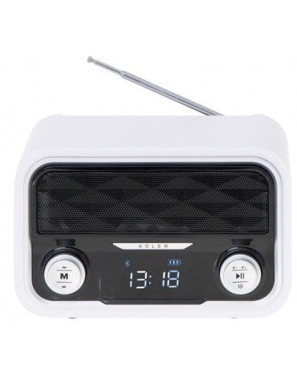 Adler AD 1185 radio Portable White