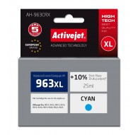 Activejet AH-963CRX Ink (replacement for HP 963XL 3JA27AE Premium 1760 pages 25 ml, cyan)