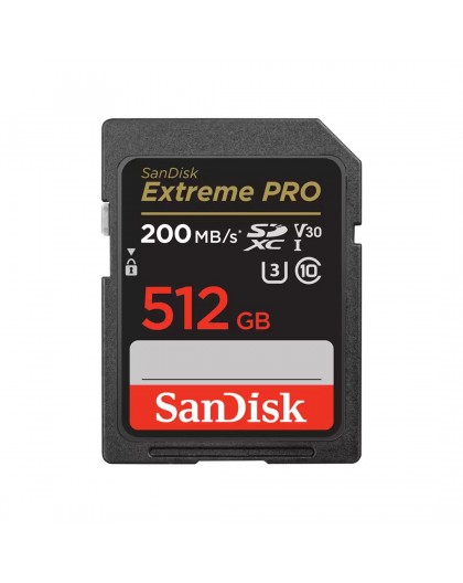 SanDisk Extreme PRO 512 GB SDXC Class 10