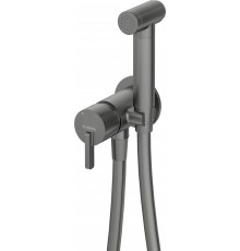 Concealed bidet mixer with bidetta shower head
