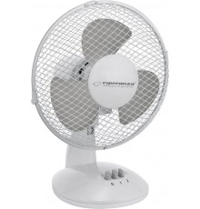 Desktop fan 9" Esperanza EHF004WE ZEPHYR White-Gray