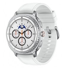 Samsung Galaxy Watch 8 Classic 3.3 cm (1.3") AMOLED 46 mm Digital 438 x 438 pixels Touchscreen Silver Wi-Fi GPS (satellite)