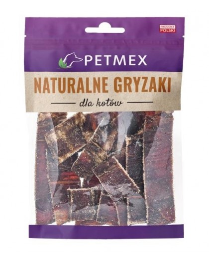 PETMEX Beef gullet strips - cat treats - 40g