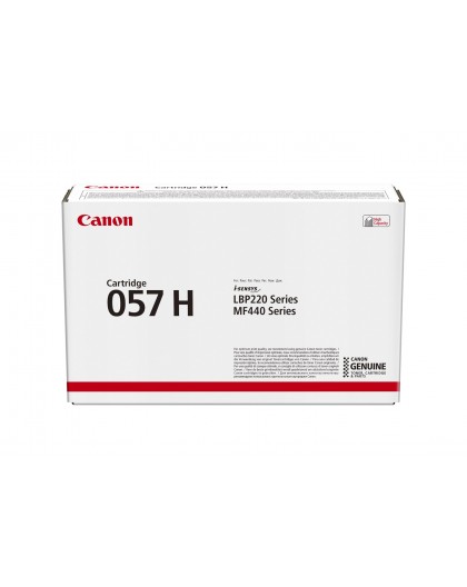 Canon i-SENSYS 057H toner cartridge 1 pc(s) Original Black